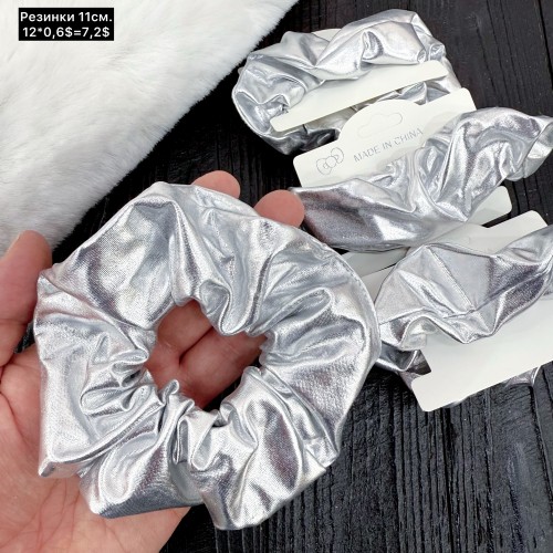 Резинки для волосся 10329 (12шт.) діаметр 11см.